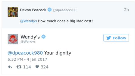 The Science Behind Savage Social Media wendys dignity