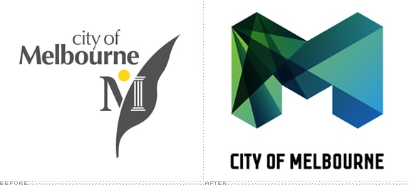 branding a city Melbourne australia future of melbourne before and after logo