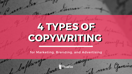 four types of copywriting and content writing visualfizz chicago